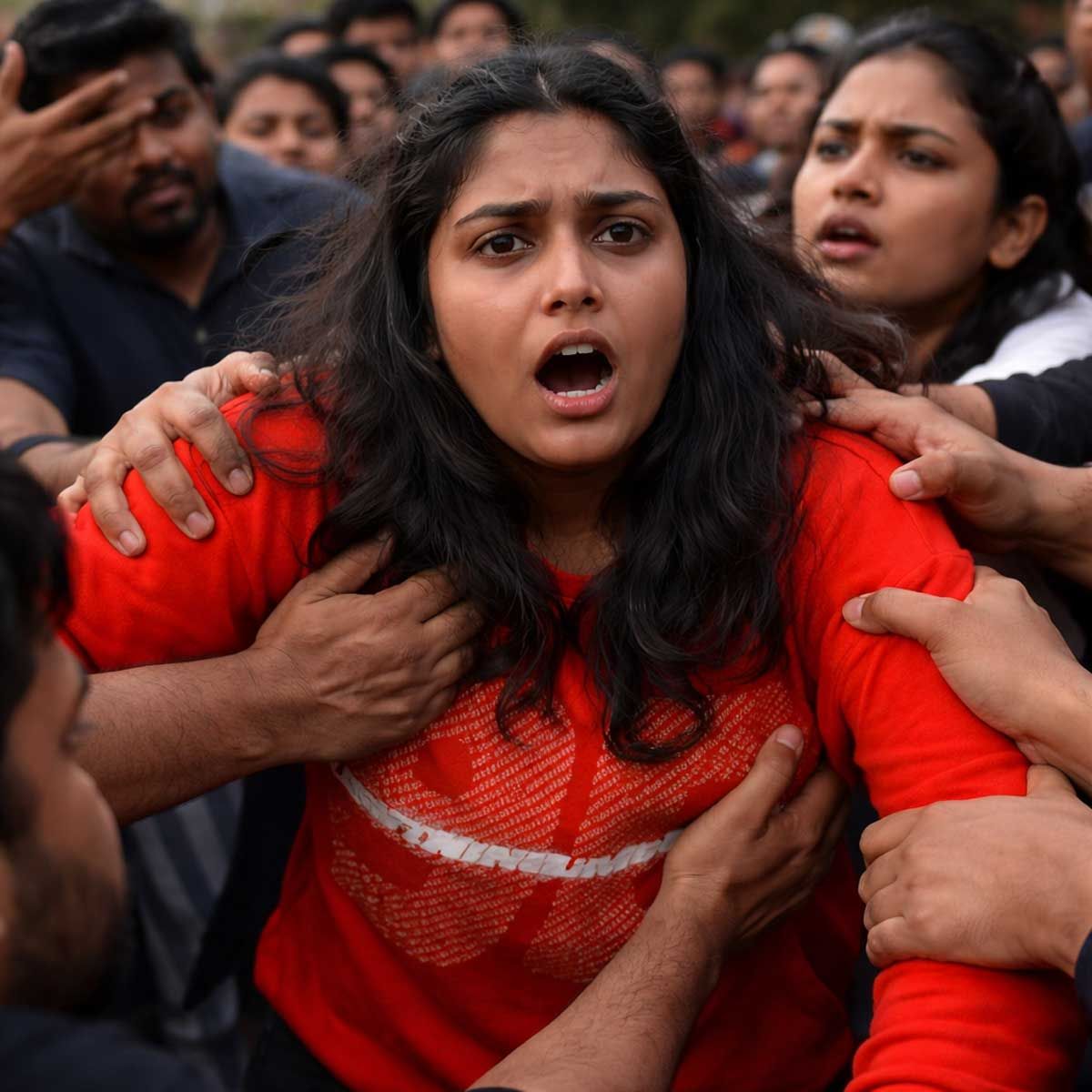 Capital Crisis: Female Reporter Attacked at Delhi University Protests as Caste Tensions Erupt Over Controversial New UGC Academic Equity Regulations