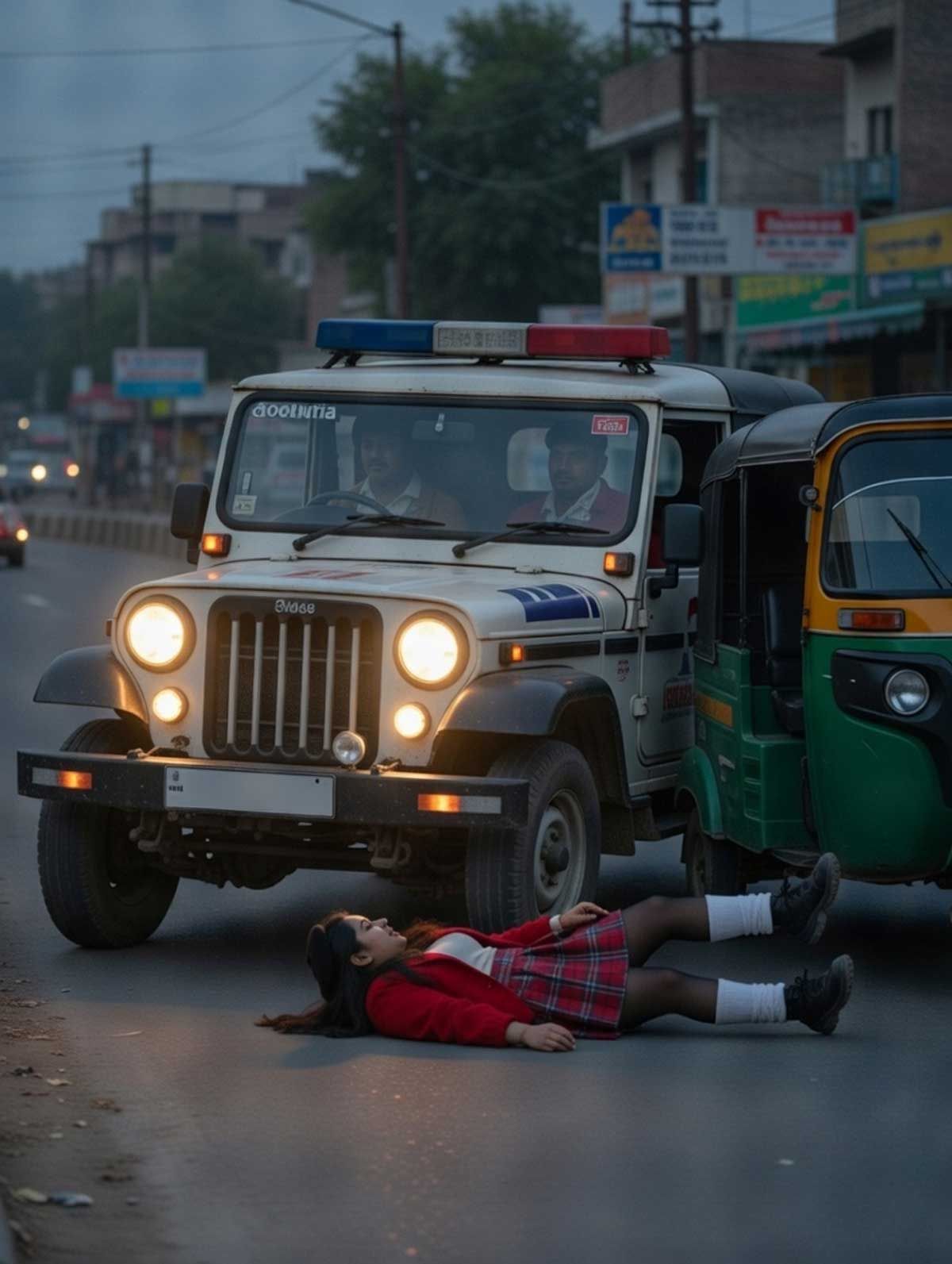 Ambala Tragedy: 25-Year-Old Woman in E-Rickshaw Killed as Intoxicated Policeman’s Speeding Car Hits Vehicle