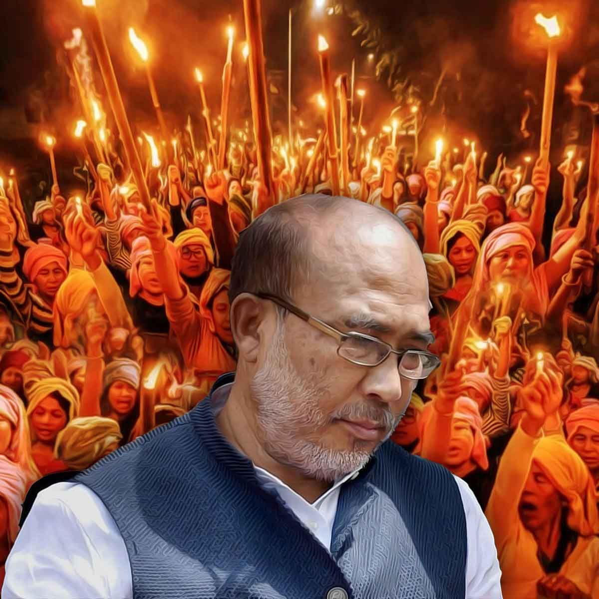 What is happening in Manipur’s Jiribam? Viral videos show armed Kuki militants gathering in large numbers, dismantling infra to take control of the entire district