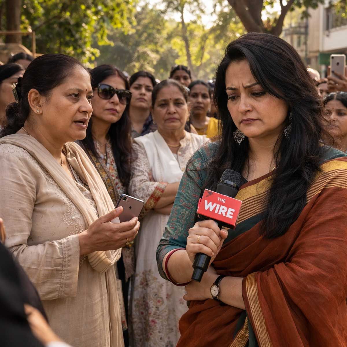 ‘Keep your politics out of here’: Noida Sector 15A residents challenge Arfa Khanum Sherwani over temple dispute