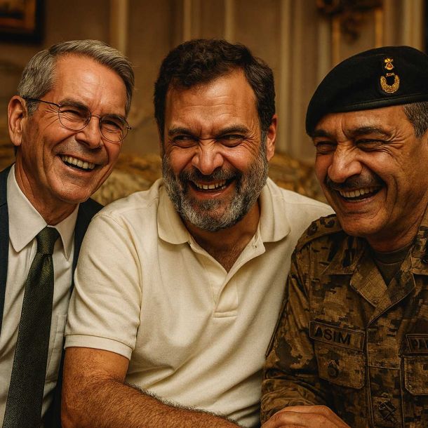 The Unholy Convergence: Scott Bessent, Asim Munir, and Rahul Gandhi Unite Against Mukesh Ambani