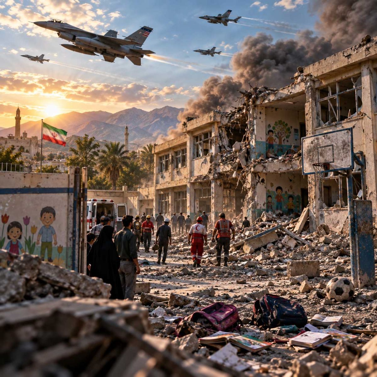 UN Inquiry Finds US Military Strikes on Iranian School and Sports Centre May Constitute War Crimes, Killing 178: Key Details