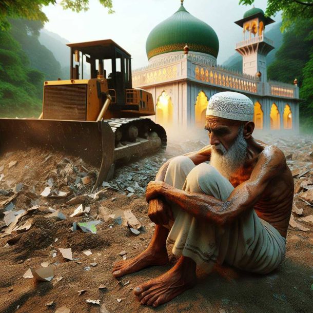Delhi | Mosque razed, its keepers claim got no notice; DDA says illegal structure removed