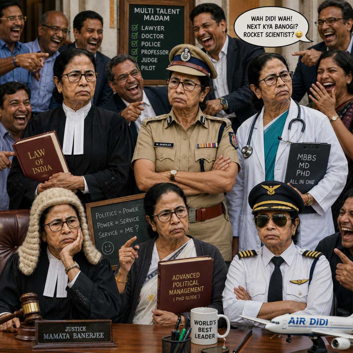 India’s Apex Bar Body Demands Practice Records of Mamata Banerjee Following Her Appearance in Legal Attire at Calcutta High Court