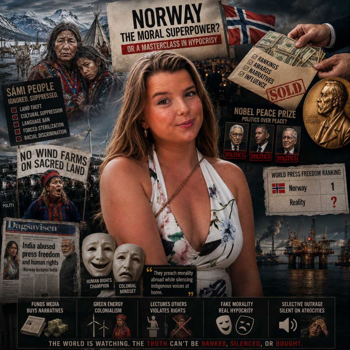 The Double Standard of Oslo: Helle Lyng, the Sámi Crisis, and the Selective Diplomacy of a Moral Superpower