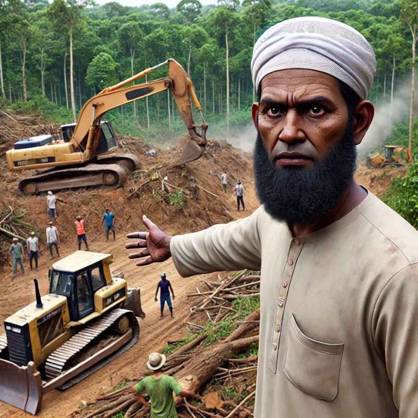 Odisha: Mohammad Masoom Khan Occupied 100 Acres of Forest Land to Build Islam Nagar, Built NREGA Road and Other Infrastructure with the Help of BJD Govt