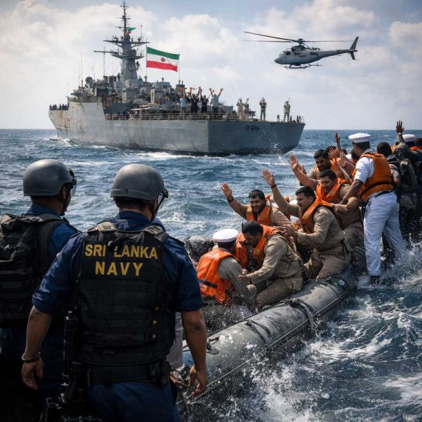 Sri Lanka Assumes Control of Iranian Navy Ship IRIS Bushehr After Crew Evacuation