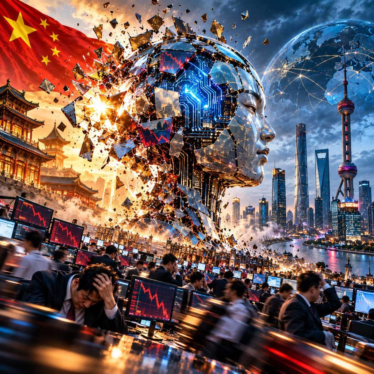 China's AI Equity Bubble Pops, Erasing $480 Billion and Alerting Global Markets: A Detailed Breakdown